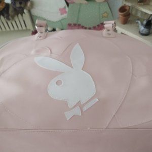 Playboy Vintage Pink Overnight Travel Bag